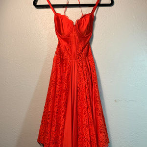 Vintage Red Guess Dress